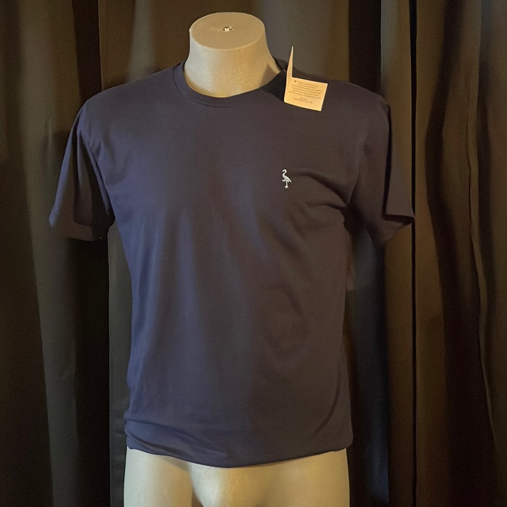 Tailor Byrd Men’s T-shirt navy blue size medium